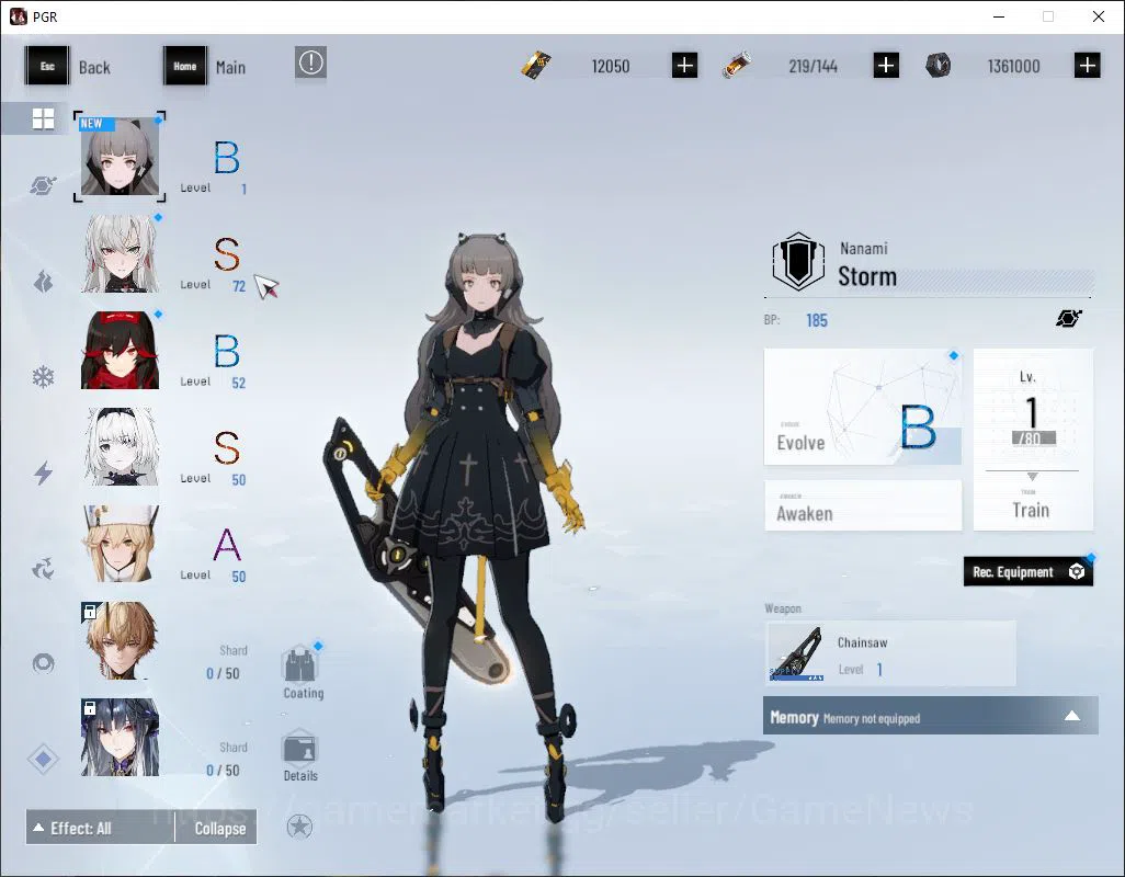 Punishing: Gray Raven Accounts EU | Lv 45 | Ready Gacha | 12K BC+2,8K YC+8,5K Blu image 9