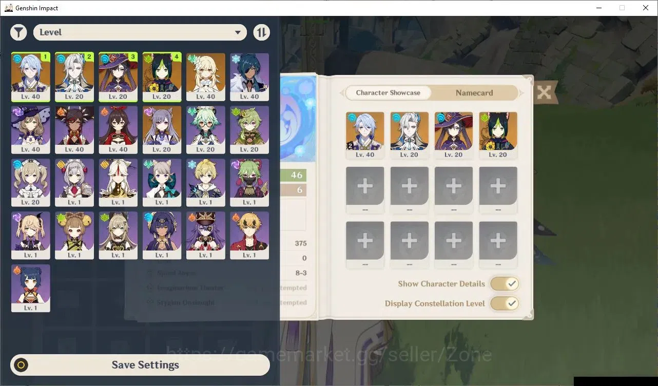 Genshin Impact Accounts Mid Game ASIA|AR 46|2 Limited 5*CHAR+ 1(*5 Weapon)|Ayato C2, Neuvilette|Low Explore|Check 2