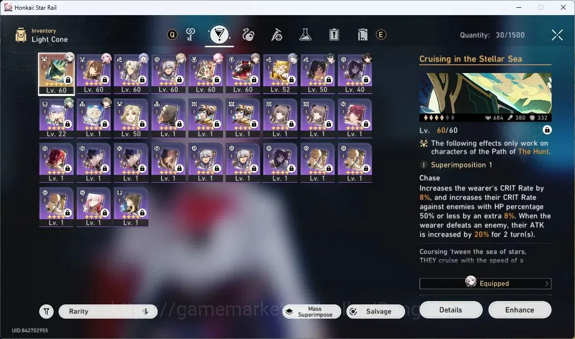 Honkai Star Rail Accounts ASIA | TL41 | Robin+Sign, HuoHuo+Sign, Feixiao+Sig image 12