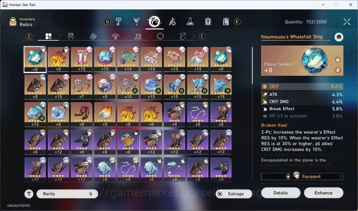 Honkai Star Rail Accounts ASIA | TL41 | Robin+Sign, HuoHuo+Sign, Feixiao+Sig image 13