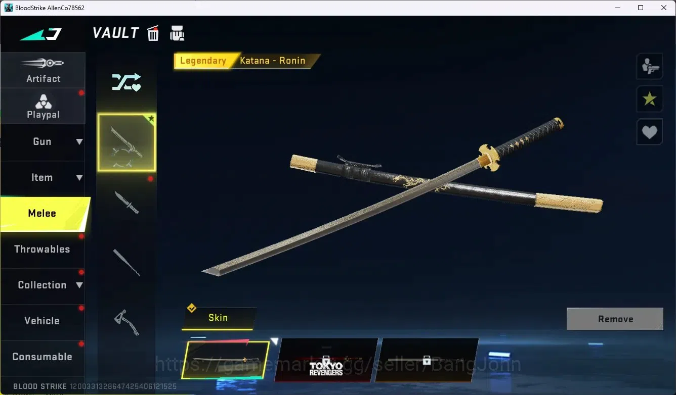 Blood Strike Accounts ASIA |2 Collab Gun [EVA&AOT]|2 Ultra Gun|4 Legend  image 12