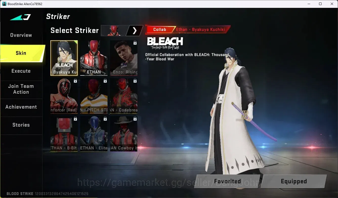 Blood Strike Accounts ASIA |2 Collab Gun [EVA&AOT]|2 Ultra Gun|4 Legend  image 13