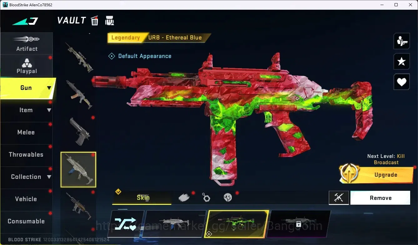 Blood Strike Accounts ASIA |2 Collab Gun [EVA&AOT]|2 Ultra Gun|4 Legend  image 4