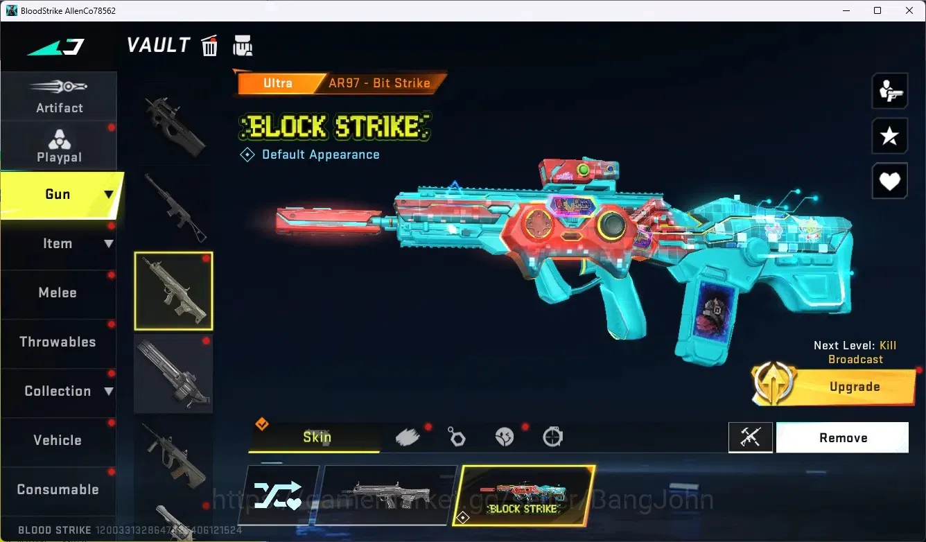 Blood Strike Accounts ASIA |2 Collab Gun [EVA&AOT]|2 Ultra Gun|4 Legend  image 6