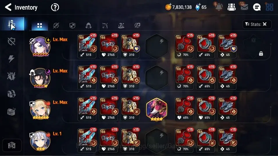Epic Seven Accounts GLOBAL Unverif|New Era|3 ML(Monarch of The Sword I image 8