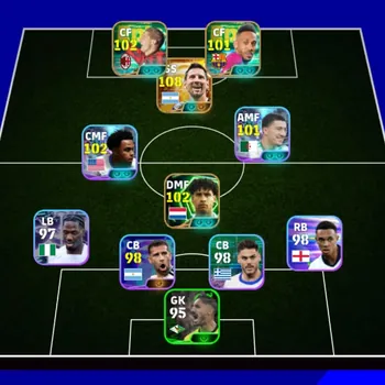 eFootball Accounts Meta Player BIG TIME MESSI WORLD CUP (rating 108) | COLLECTIVE 3108