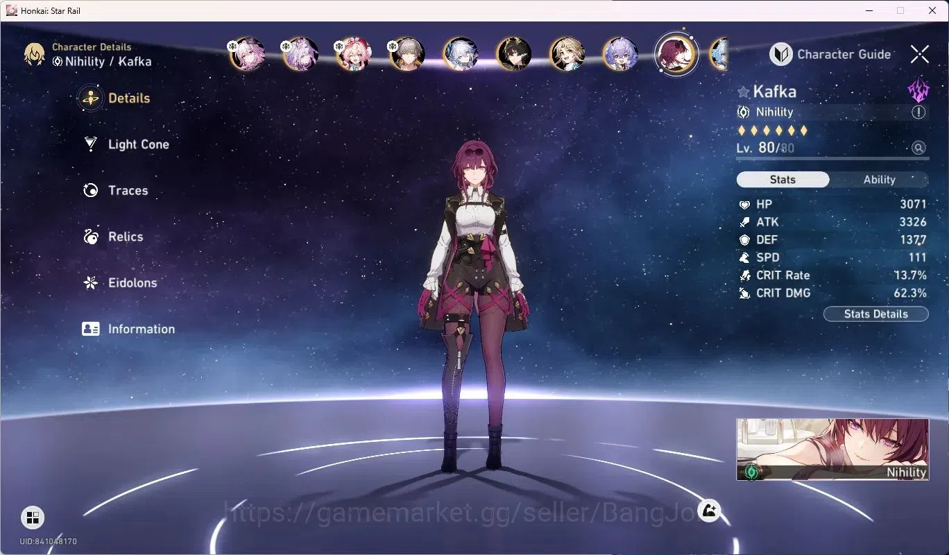 Honkai Star Rail Accounts ASIA | 18 Lim|Castorice Lv80|Evernight Lv80|Hyacin image 10