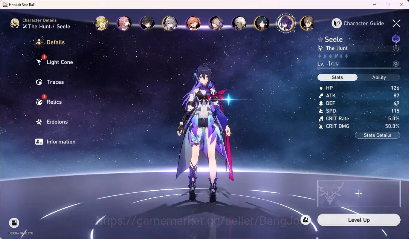 Honkai Star Rail Accounts ASIA | 18 Lim|Castorice Lv80|Evernight Lv80|Hyacin image 19