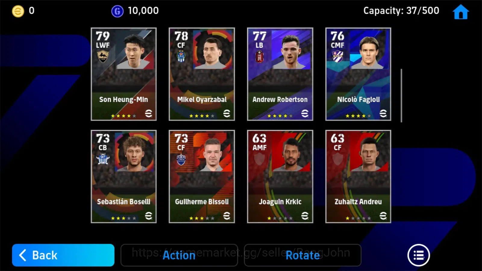eFootball Accounts Android|PW 2421 | Joan Garcia ShowT,,Lionel Messi image 1