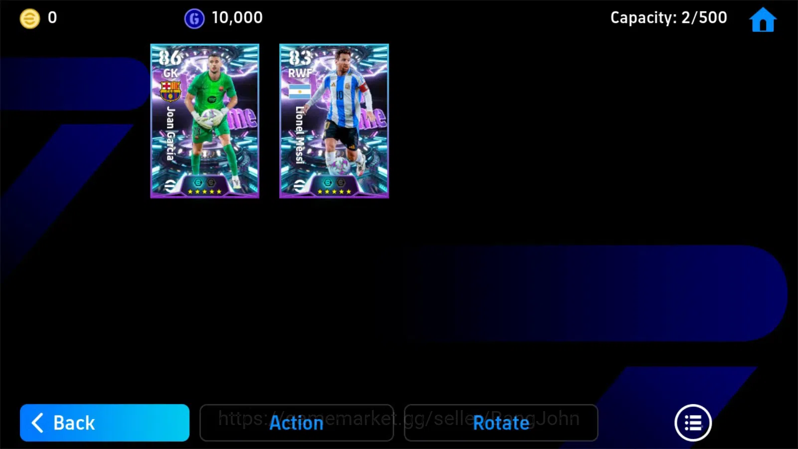 eFootball Accounts Android|PW 2421 | Joan Garcia ShowT,,Lionel Messi image 3