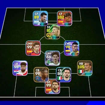 eFootball Accounts Legends & Iconic Players Android|PW 2896|James Rodriguez ShowT,Marco Reus Epic,Andrly Shevchenko