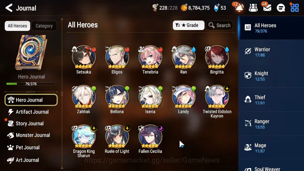 GLOBAL Unverif|Starter|4 ML(DK Sharun, TE Kayron, etc)+ Setsuka,etc|Poh+Bles ON|14K Stigma|Stove|CheckSS(ES3728) Epic Seven Mid-Tier GLOBAL Unverif|Starter|4 ML(DK Sharun, TE Kayron, image 1