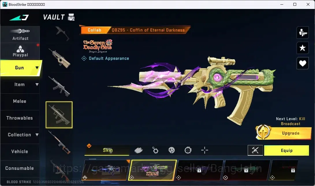 Blood Strike Accounts ASIA |COLLAB 7DS EMMA-Elizabeth (Goddes)|4 7DS,2 T image 13