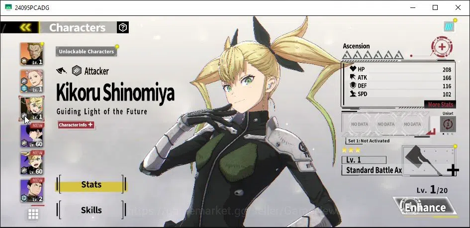 Kaiju No. 8 The Game Accounts [MOBILE] PR 46|11 SSR 5Limit (Zoee Wanderfalke,Aka image 10