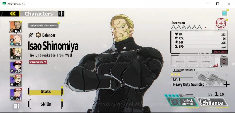 Kaiju No. 8 The Game Accounts [MOBILE] PR 46|11 SSR 5Limit (Zoee Wanderfalke,Aka image 11