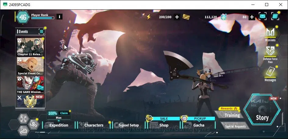 Kaiju No. 8 The Game Accounts [MOBILE] PR 46|11 SSR 5Limit (Zoee Wanderfalke,Aka image 13