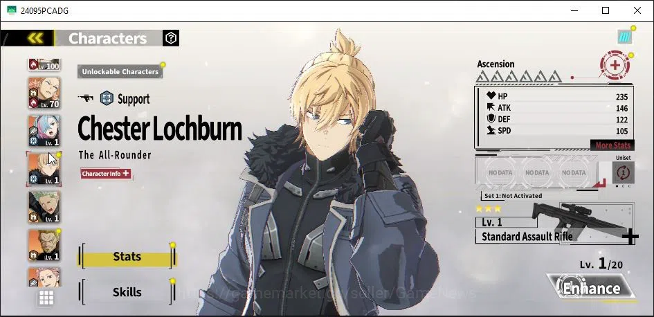 Kaiju No. 8 The Game Accounts [MOBILE] PR 46|11 SSR 5Limit (Zoee Wanderfalke,Aka image 7