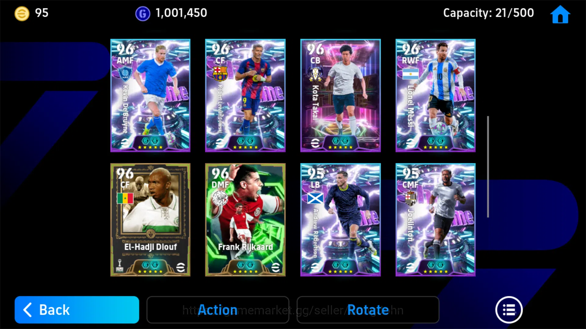 eFootball Accounts Others | Power 3199 | Ibrahimovic Bigtime | Makelele Epic | Fabio Cannavaro Epic EFB619B 4