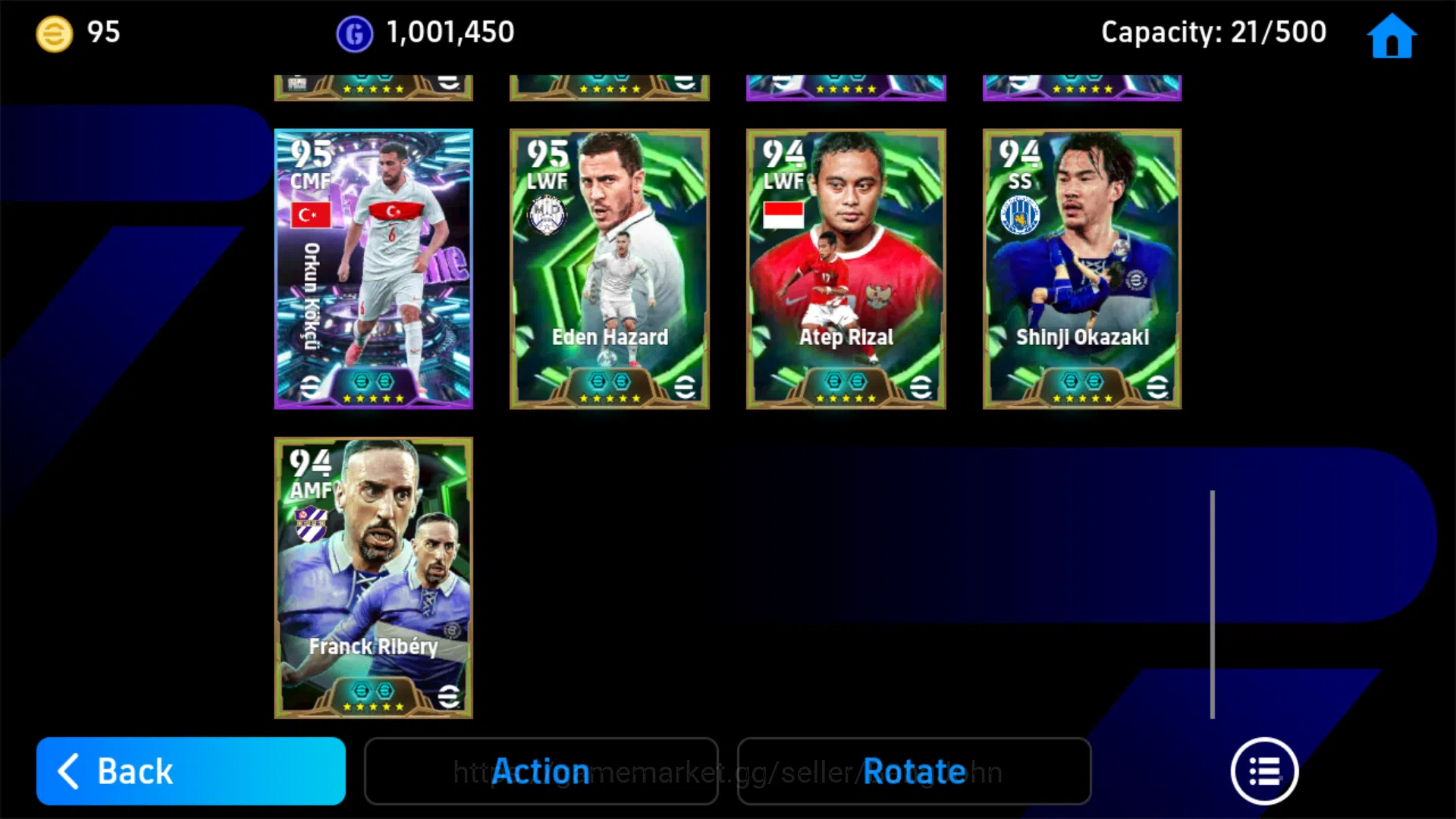 eFootball Accounts Others | Power 3199 | Ibrahimovic Bigtime | Makelele Epic | Fabio Cannavaro Epic EFB619B 5