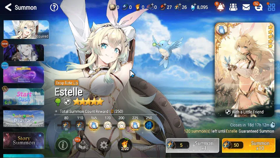 Epic Seven Accounts GLOBAL Unverif|New Era|6 ML(Salome,SP Politis,SC T image 15