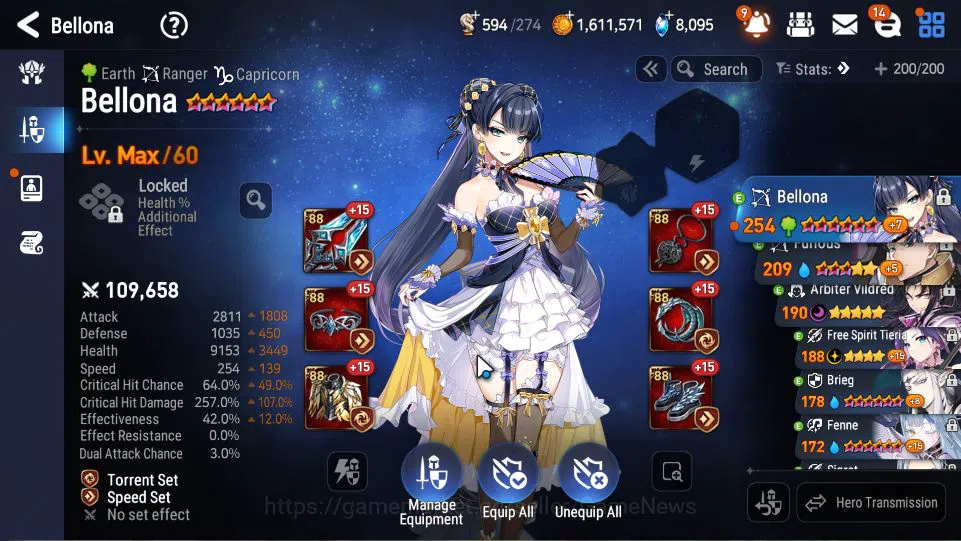 Epic Seven Accounts GLOBAL Unverif|New Era|6 ML(Salome,SP Politis,SC T image 5