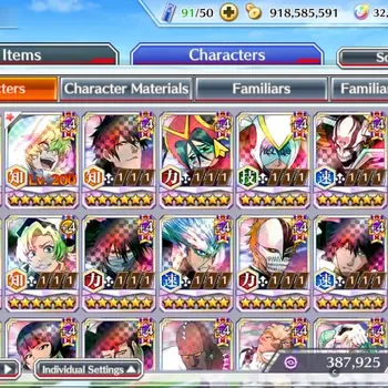 Bleach: Brave Souls Accounts Starter Global|32 Orbs|Fresh All Story|TYBW26 Robert,Gremmy,New Ichigo,TYBW24 Candice,Crescent