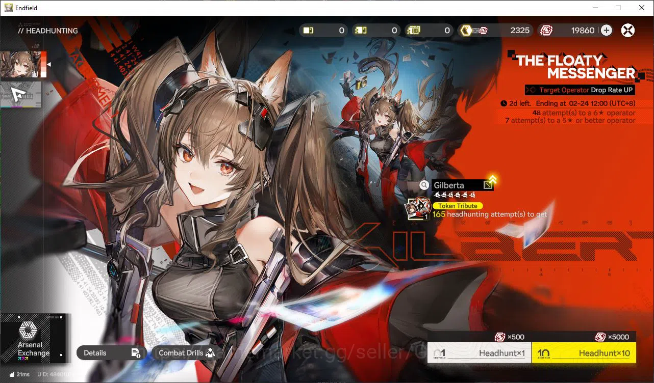 Arknights: Endfield Accounts Asia END Lv52 20K Oro|5 SSR(LaevaSign,Gilberta+Sig image 14
