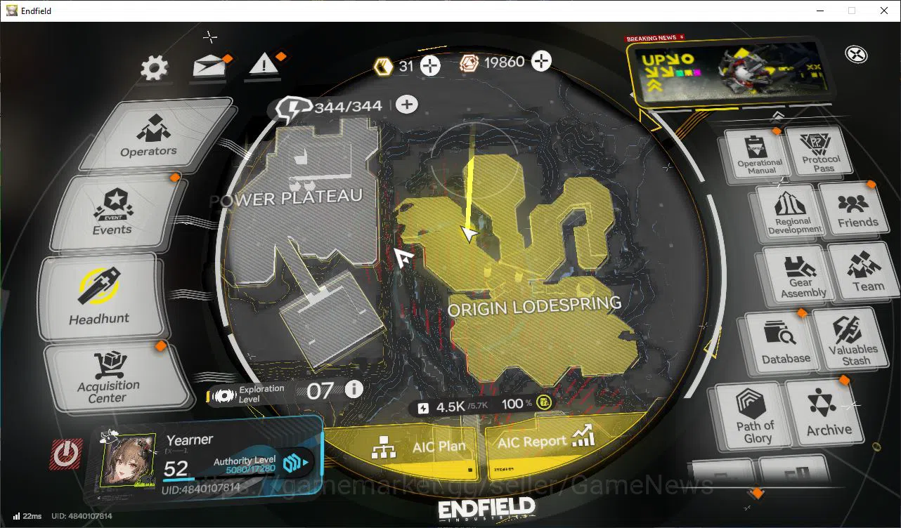 Arknights: Endfield Accounts Asia END Lv52 20K Oro|5 SSR(LaevaSign,Gilberta+Sig image 9