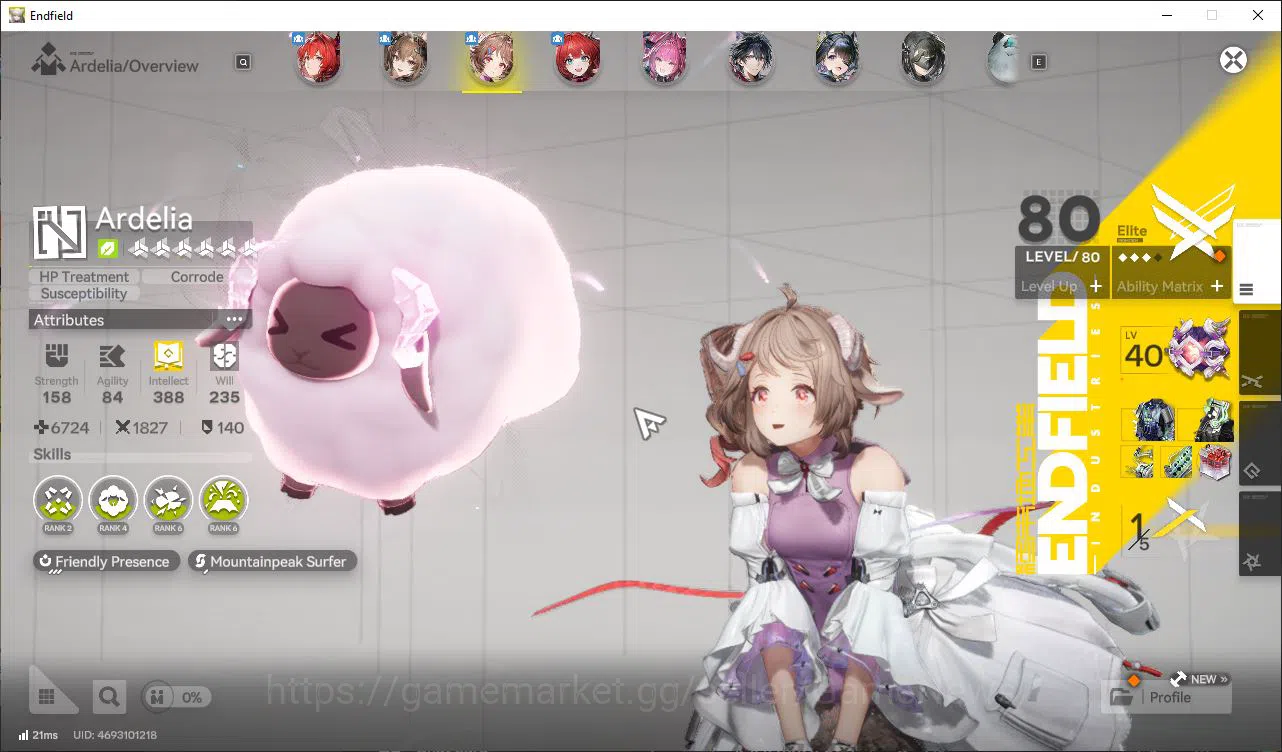 Arknights: Endfield Accounts ASIA|Lv53|8SSR(4Limit)+11(*6WP)|(YvonneP1,Laeva,Gi image 4