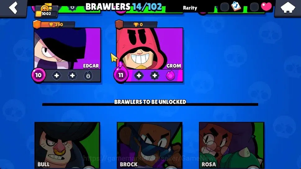 Brawl Stars Accounts 1002 Trophy|14 Brawlers 2 Max Lvl [Grom,Shelly]|1  image 9