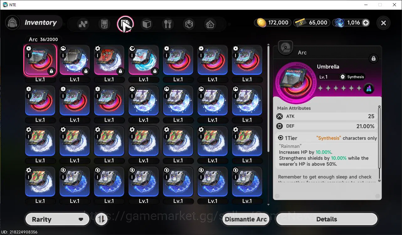 Neverness to Everness Accounts GLOBAL EU|HL 3|2 SSR Limited Nanally, Baicang + 5 image 7