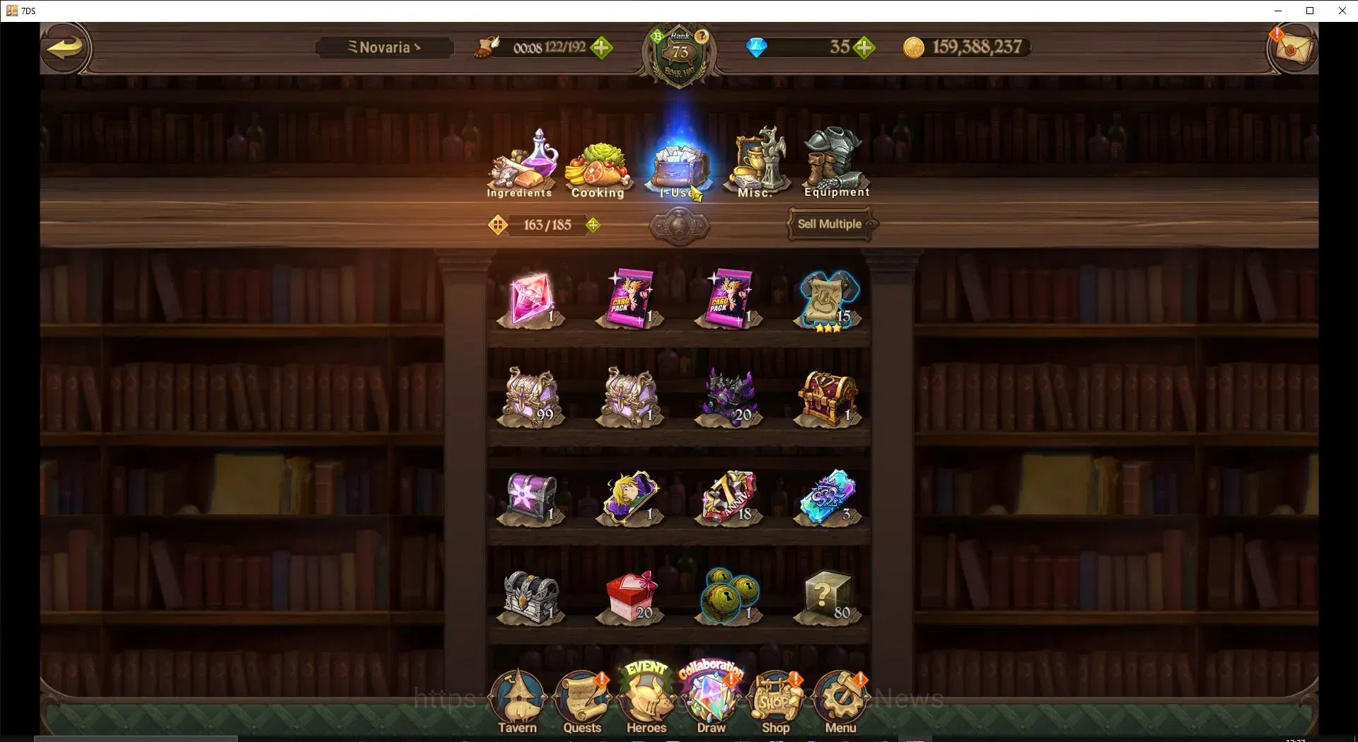 The Seven Deadly Sins: Grand Cross Accounts Endgame Global|3,1M CC|244 LS|3 LR+5 UR+Many 18