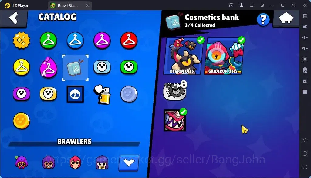 Brawl Stars Accounts Global |Trophy 775| Brawler 1 Max |Skins 2 Mythic,4 Epic|Bling 11658|Protect Off|Check SS BRS319B 12