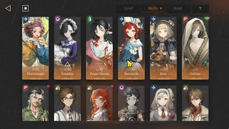 Reverse: 1999 Accounts Starter GLOBAL|Lvl 8|6 (6*Crew) (1Limited)|Paper Heron,Flutterpage,Tuesday,Barcola,Ezra,Getian|672K 4