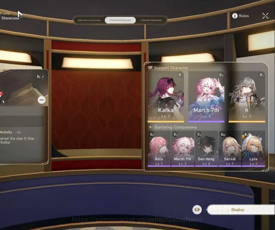 Honkai Star Rail Accounts NA|TL 4|Fresh Starter| 21 SRP+1 Golden Comp | 1 Li image 2