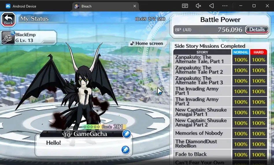 Bleach: Brave Souls Accounts [GLOBAL]50K Orb|2 New Ichigo Renewed,Rukia 10th An image 5