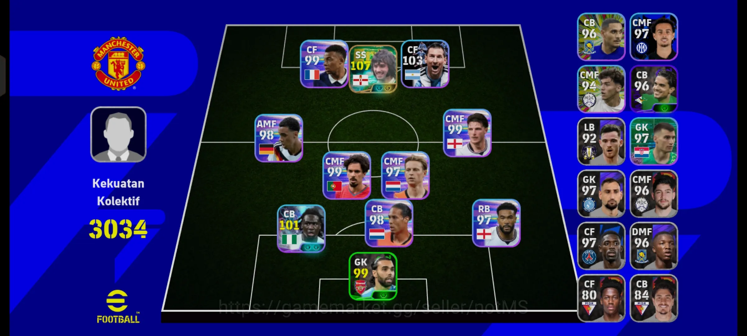 eFootball Accounts Legends & Iconic Players Efootball Collective 3034 | George Best | Ready to play| Konami 1