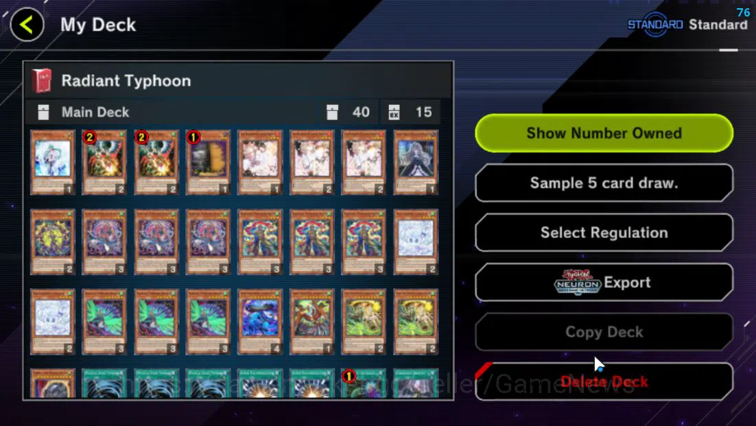 Yu-Gi-Oh! Master Duel Accounts Mid-Level Lv 18 | 20 Deck | Radiant Typhoon,VSK9,Dracotail,Yummys,Ninja,Dracotail 4