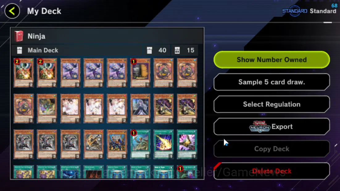 Yu-Gi-Oh! Master Duel Accounts Mid-Level Lv 18 | 20 Deck | Radiant Typhoon,VSK9,Dracotail,Yummys,Ninja,Dracotail 8