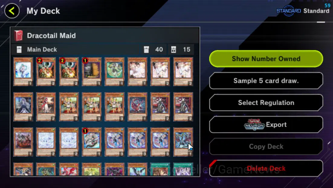 Yu-Gi-Oh! Master Duel Accounts Mid-Level Lv 18 | 20 Deck | Radiant Typhoon,VSK9,Dracotail,Yummys,Ninja,Dracotail 9
