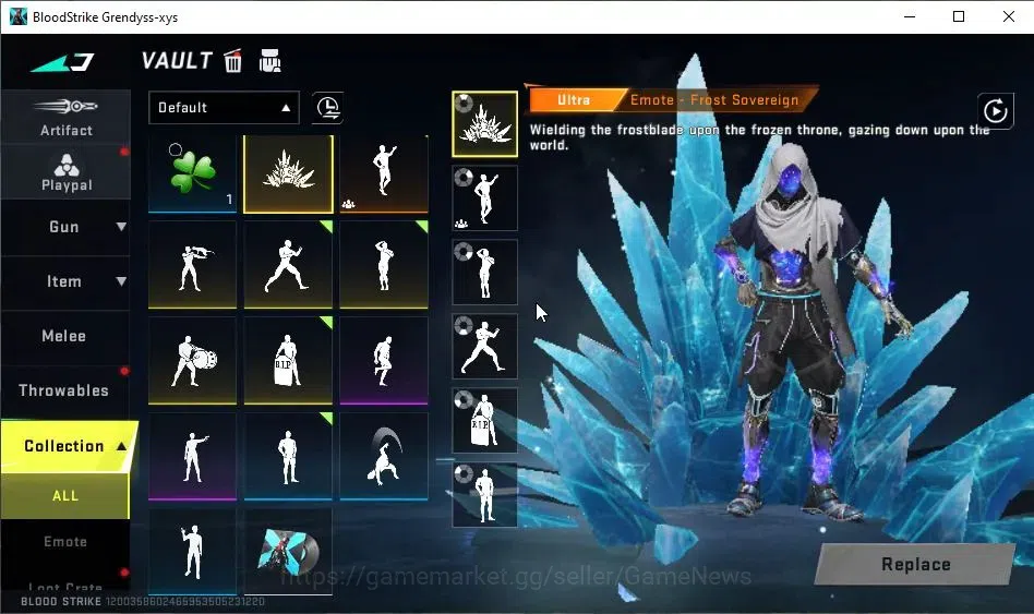 Blood Strike Accounts ASIA|ETERNAL Desert Eagle-Scorpius|Melee ULTRA Scy image 15