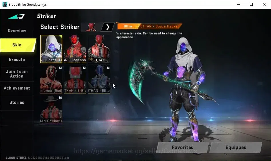 Blood Strike Accounts ASIA|ETERNAL Desert Eagle-Scorpius|Melee ULTRA Scy image 3