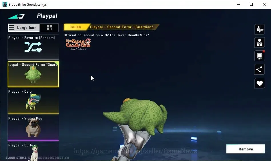 Blood Strike Accounts ASIA|ETERNAL Desert Eagle-Scorpius|Melee ULTRA Scy image 6