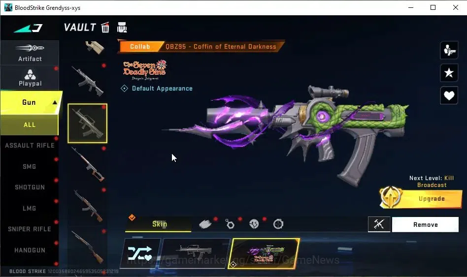 Blood Strike Accounts ASIA|ETERNAL Desert Eagle-Scorpius|Melee ULTRA Scy image 8