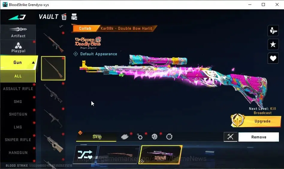 Blood Strike Accounts ASIA|ETERNAL Desert Eagle-Scorpius|Melee ULTRA Scy image 9