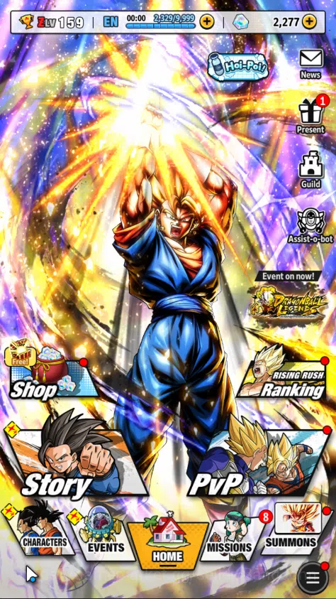 Dragon Ball Legends Accounts 43M Total Power | LV 159 | 1 UL+2 LR+10LL|Super Sa image 1