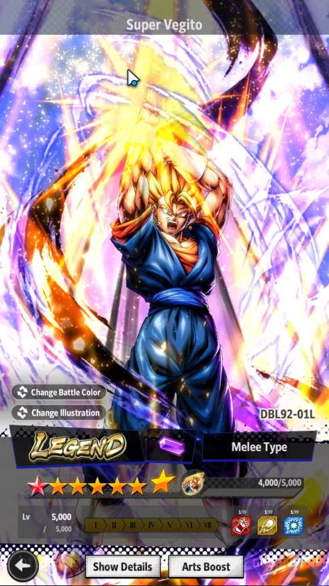 Dragon Ball Legends Accounts 43M Total Power | LV 159 | 1 UL+2 LR+10LL|Super Sa image 4