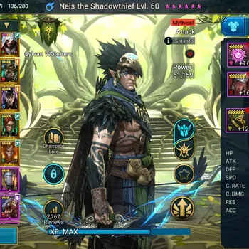 Raid: Shadow Legends Accounts Mid-Game Lv 39|697K PWR|2 Mythic(Starsage