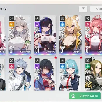 Chaos Zero Nightmare Accounts Global|Lv.55|7 SSR [Sereniel EM2]+Sign,Mei Lin EM1|14,172 Crystals|Check SS CZN142B
