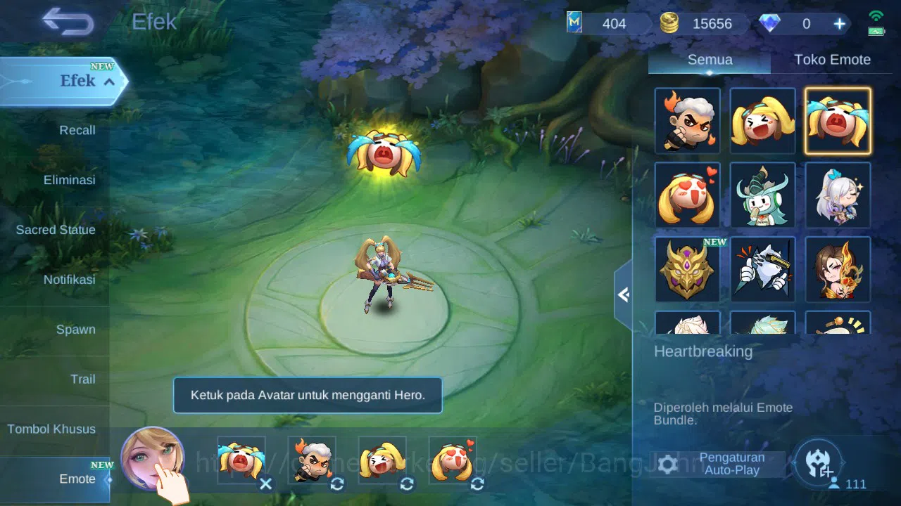 Mobile Legends: Bang Bang Accounts GLOBAL Hero 111 Skin 147 | KOF Karina | Dtamer Val image 11